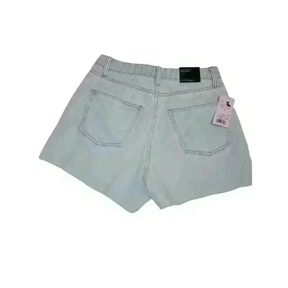 Wild Fable Jean Shorts Women 4 Super High Rise Cut Off Distress Denim New - Picture 9 of 15